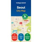 Seoul City Map Lonely Planet